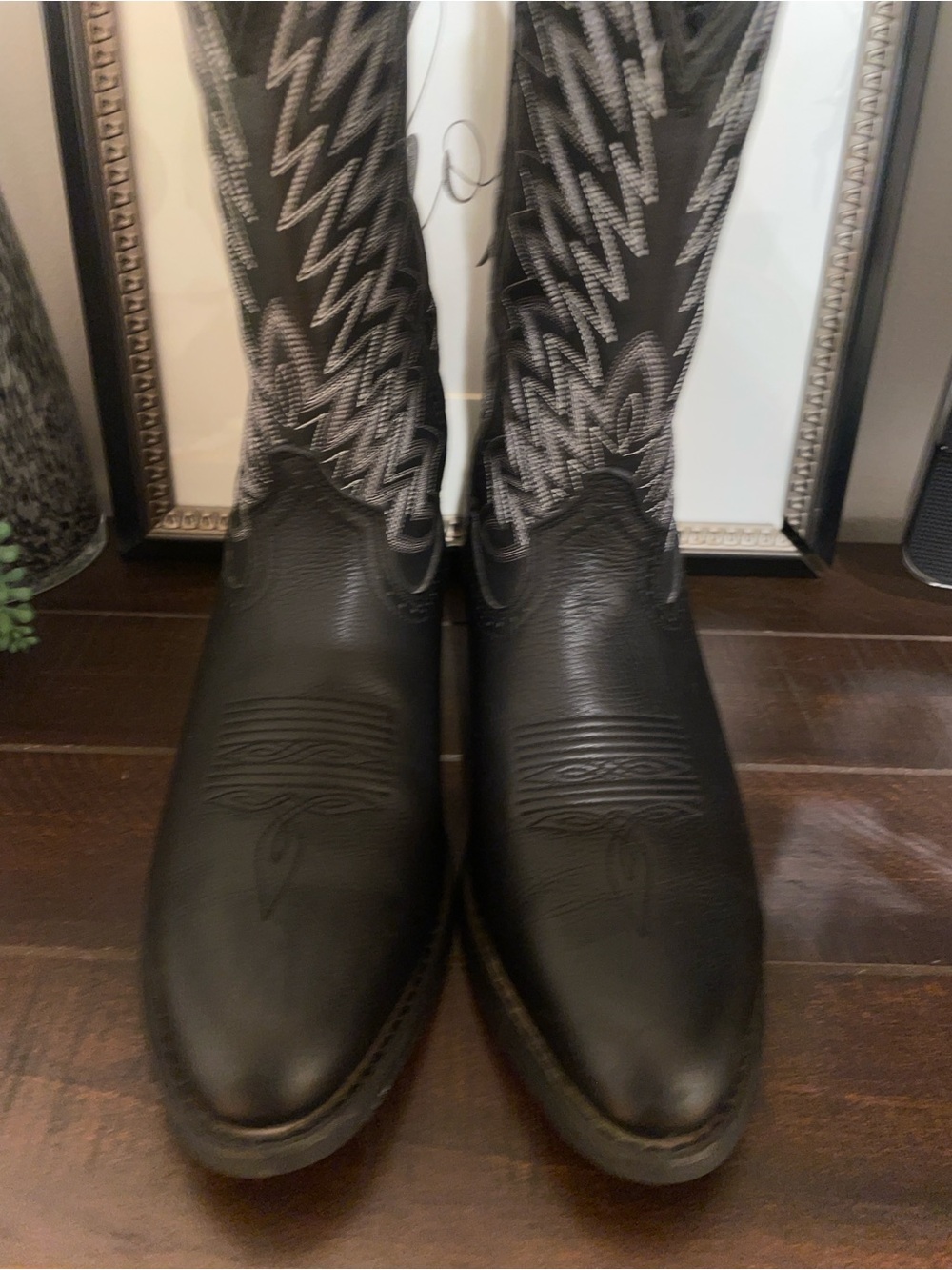 Durango Rebel Frontier Leather Western Cowboy Boots Size 10.5 Wide - Picture 6 of 16